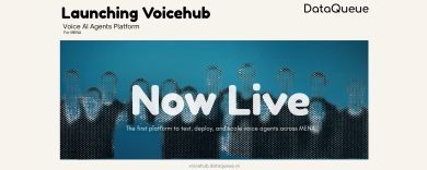 شركة DataQueue تطلق منصة ذكاء اصطناعي صوتي تدعم جميع اللهجات العربية