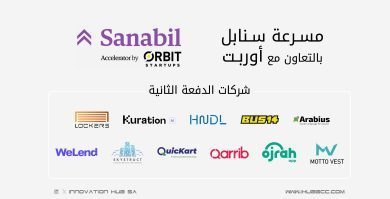 شركات الدفعة الثانية لمسرعة سنابل بالتعاون مع أوربت