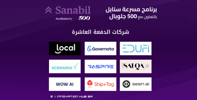 شركات الدفعة العاشرة من برنامج مسرعة سنابل بالتعاون مع 500 جلوبال