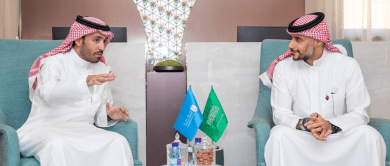رئيس الاتحاد السعودي للرياضة للجميع الأمير خالد بن الوليد يلتقي طلاب جامعة الملك سعود لمناقشة مستقبل الرياضة ضمن رؤية 2030