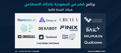 Design in Saudi Arabia with AI program (DISAI 2026) شركات النسخة الثانية من برنامج صُمّم في السعودية بالذكاء الاصطناعي