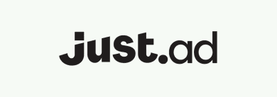 شعار شركة JustAd الإماراتية المتخصصة في تقنية الإعلانات