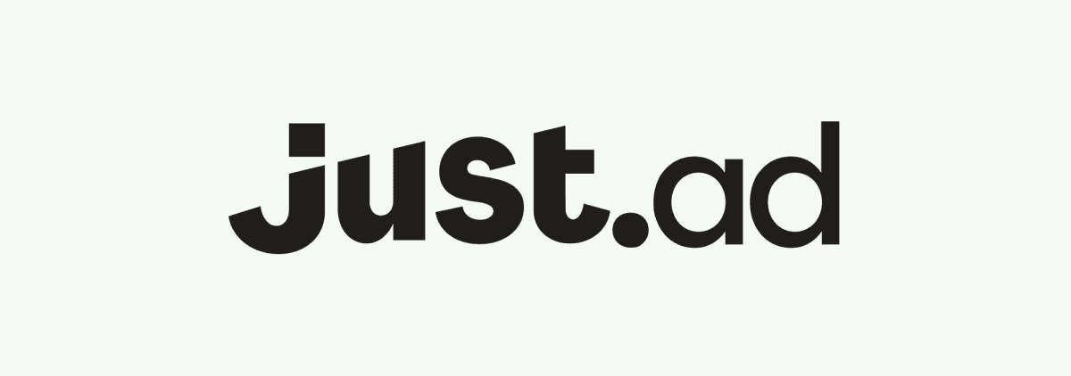 شعار شركة JustAd الإماراتية المتخصصة في تقنية الإعلانات