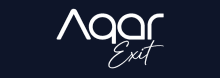 شعار شركة عقار إكزت (Aqar Exit) المصرية المتخصصة في التقنية العقارية